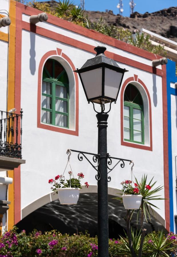 Edificio Playa Apartment Puerto De Mogan Luaran gambar