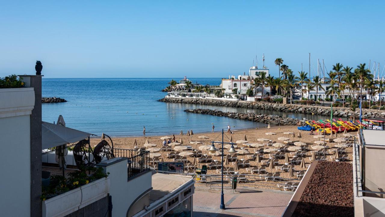 Edificio Playa Apartment Puerto De Mogan Luaran gambar