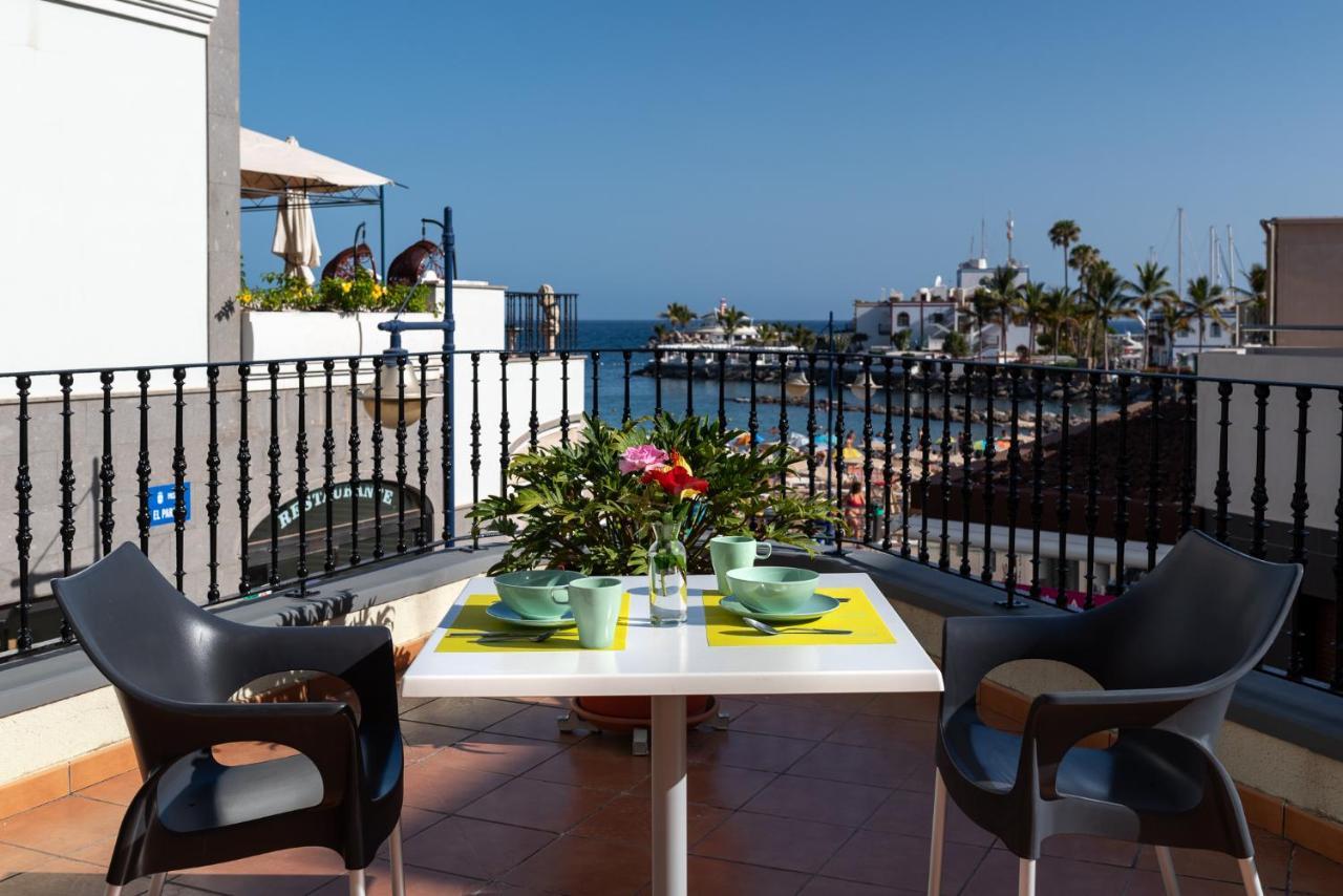 Edificio Playa Apartment Puerto De Mogan Luaran gambar