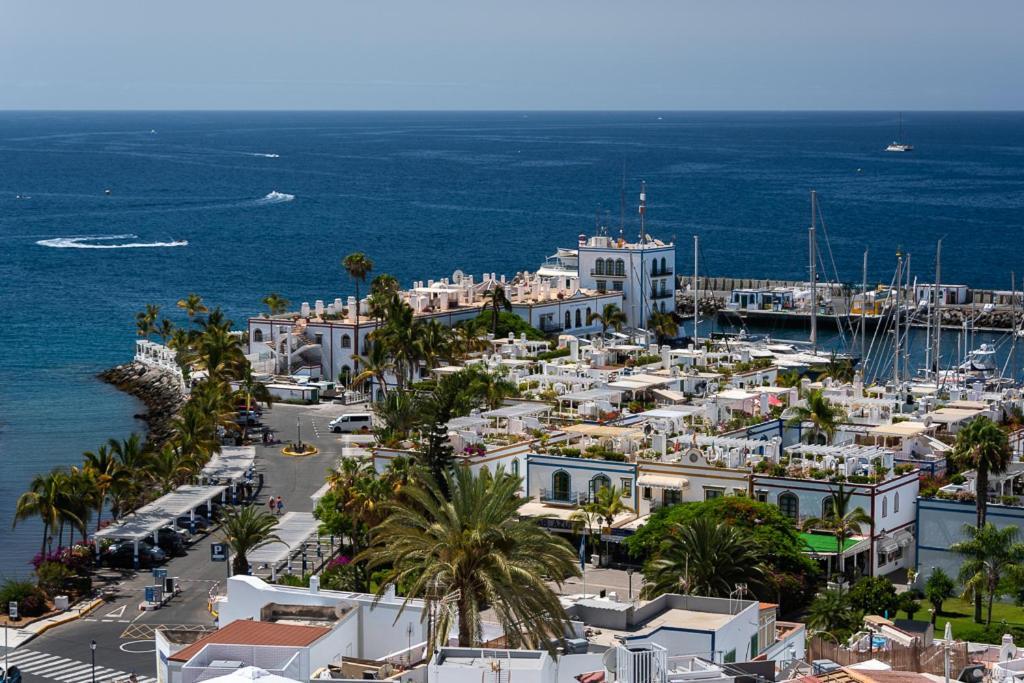 Edificio Playa Apartment Puerto De Mogan Luaran gambar