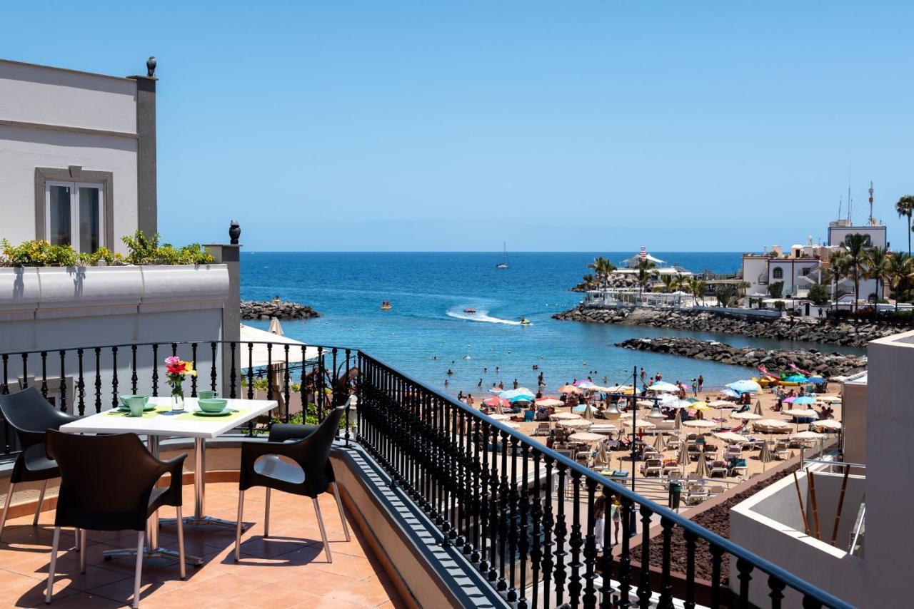 Edificio Playa Apartment Puerto De Mogan Luaran gambar