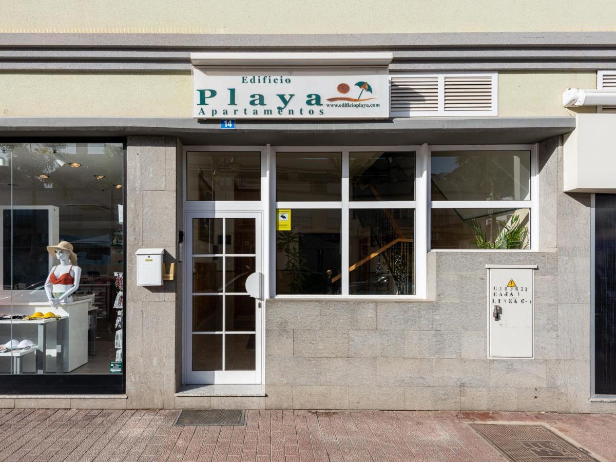 Edificio Playa Apartment Puerto De Mogan Luaran gambar